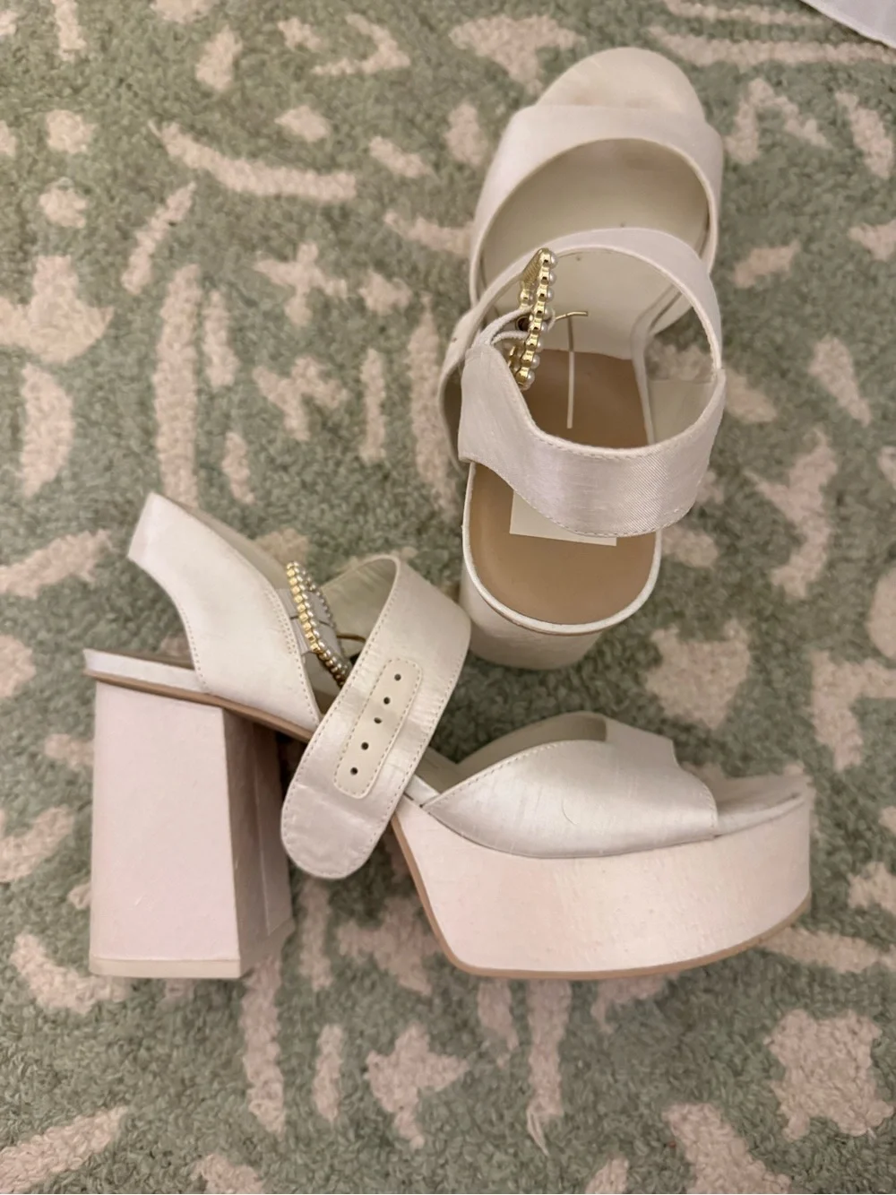 Dolce Vita - Bobby Pearl Heels White Pearls